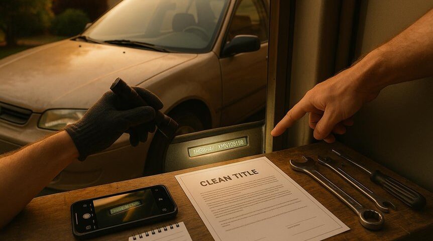resolve vehicle title discrepancy
