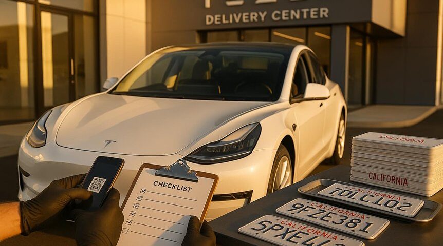 tesla registration verification