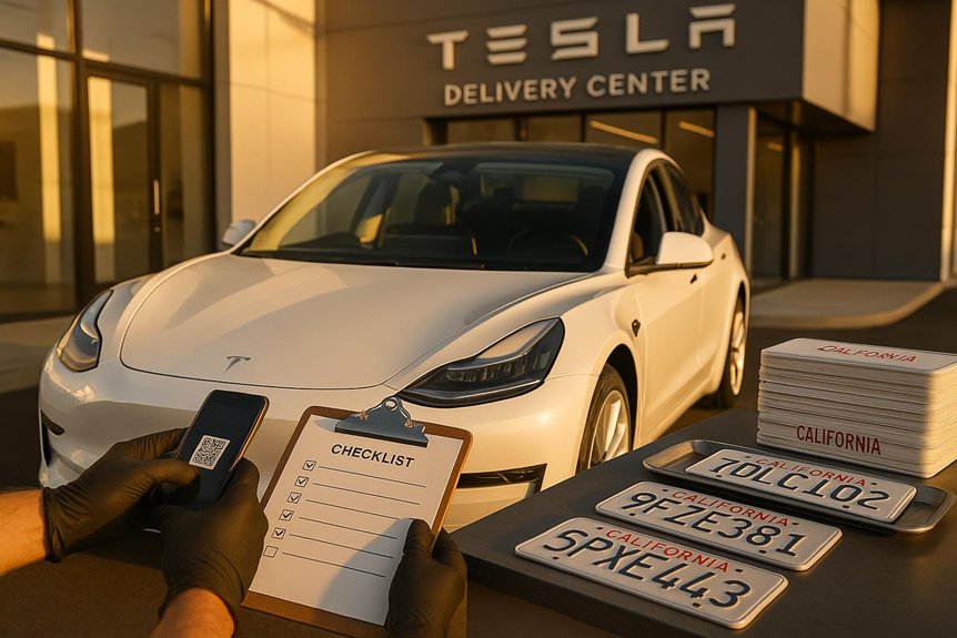 tesla registration verification