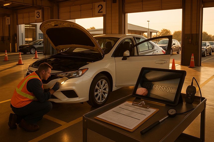 thorough documented vehicle identification verification