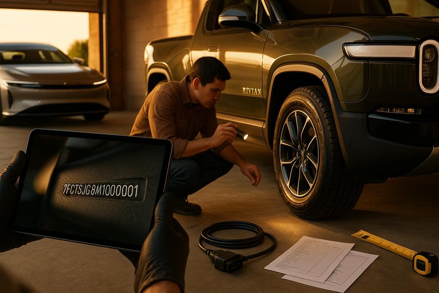 validate electric vehicle identification number