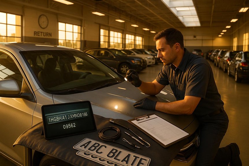vehicle identification number verification