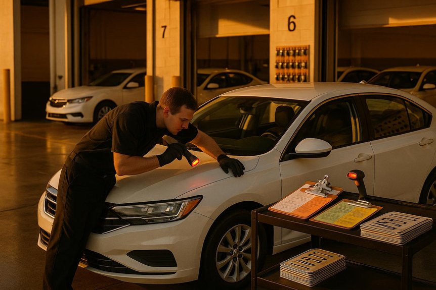 vehicle identification number verification disposal