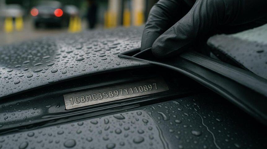 vehicle identification number verification