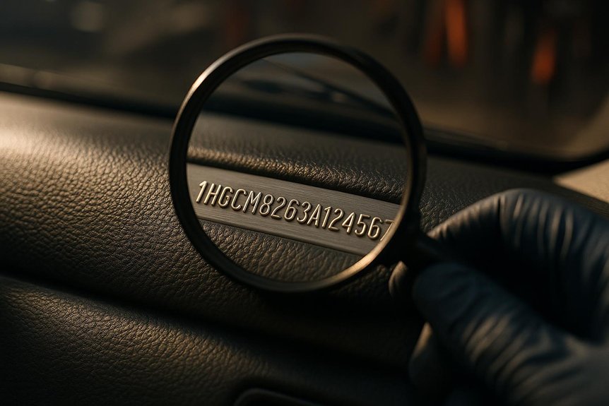 vehicle s official identity