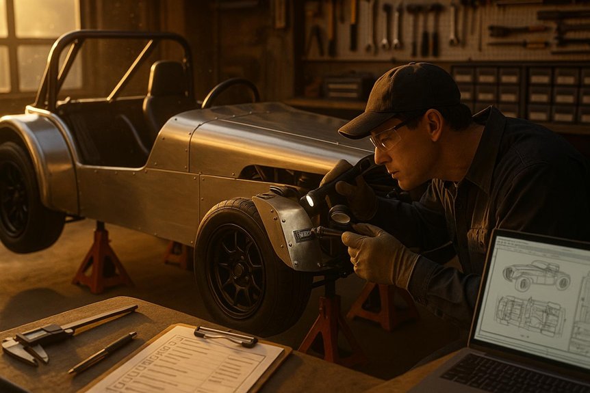 vehicle verification special construction process