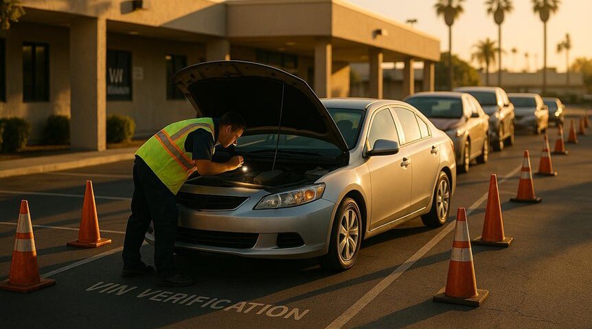 verify vehicle identification number before appointment