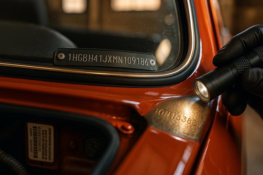 verify vehicle identification number integrity