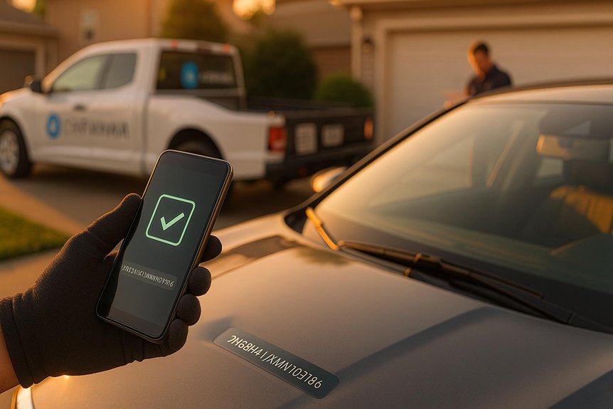 verifying vehicle identification number protects ownership