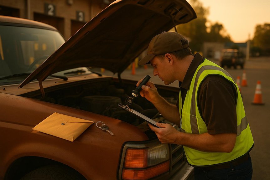 vin inspection without title